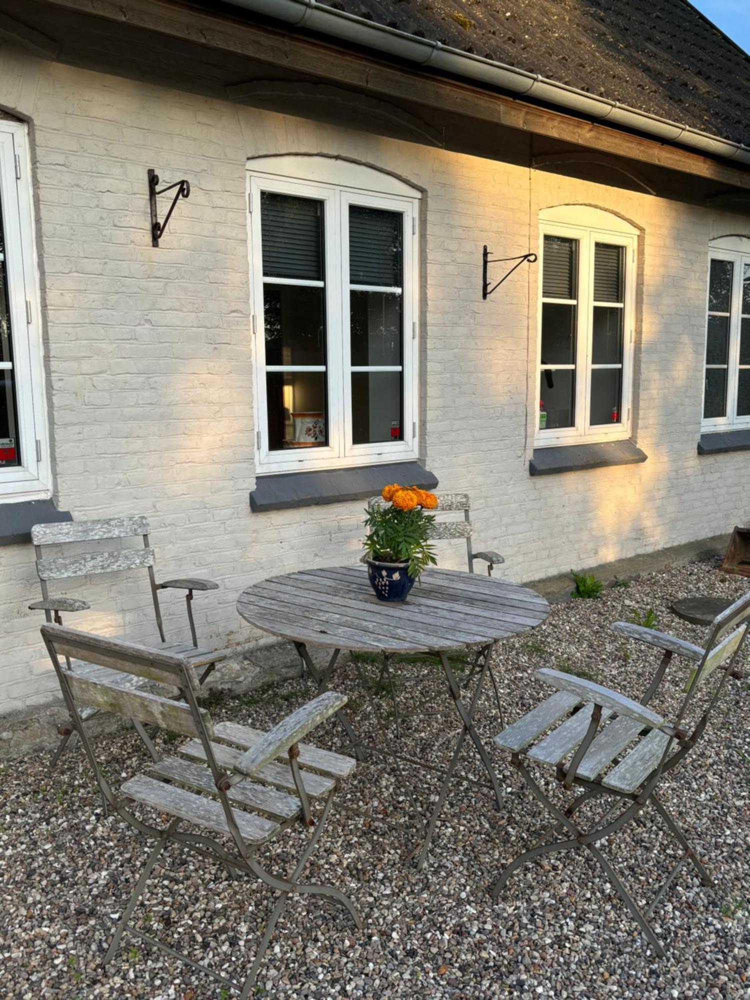 Nedlagt Gard I Naturen Med Ro Og Fred Og Samtidig Taet Pa Strand Og Fiskeri Og Indkobsmuligheder Nordborg Extérieur photo